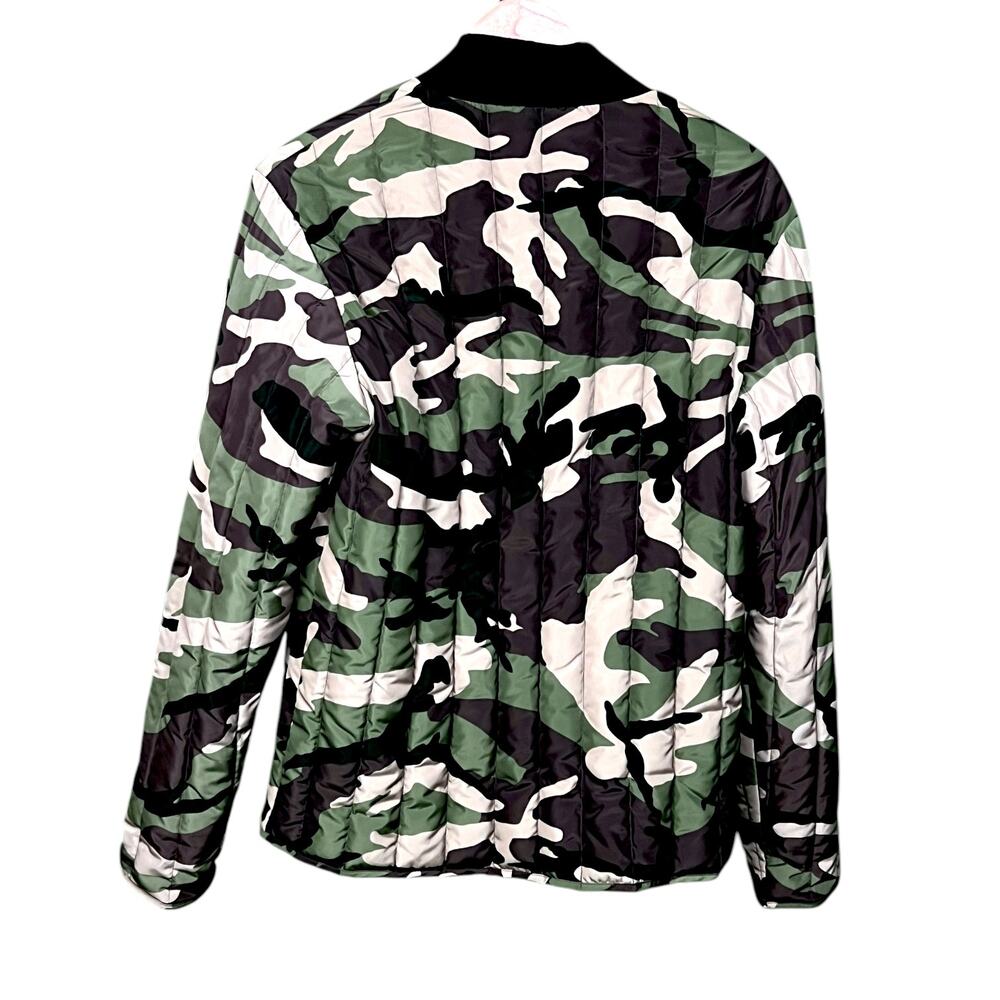 Men's Sandro Camo Lightweight Duck Down Puffer Jacket - Size L - $315 retail - Picture 2 of 6
